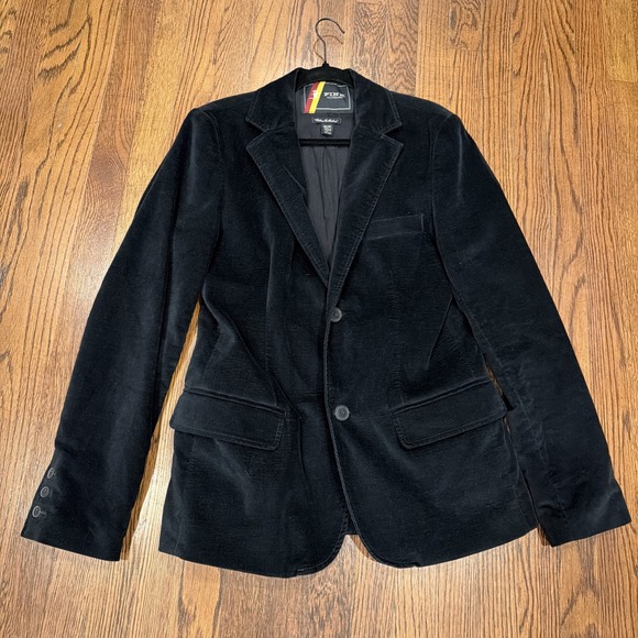 Fink Other - Vintage New Fink Blazer Mens Med Dark Blue Velvet Velour Lined 70s Retro